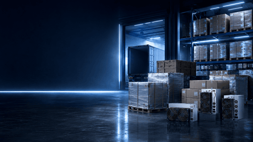 Ready to ship Antminer inventory and global delivery banner